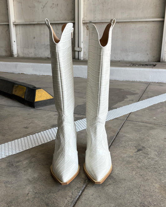 Botas Lugano blanco