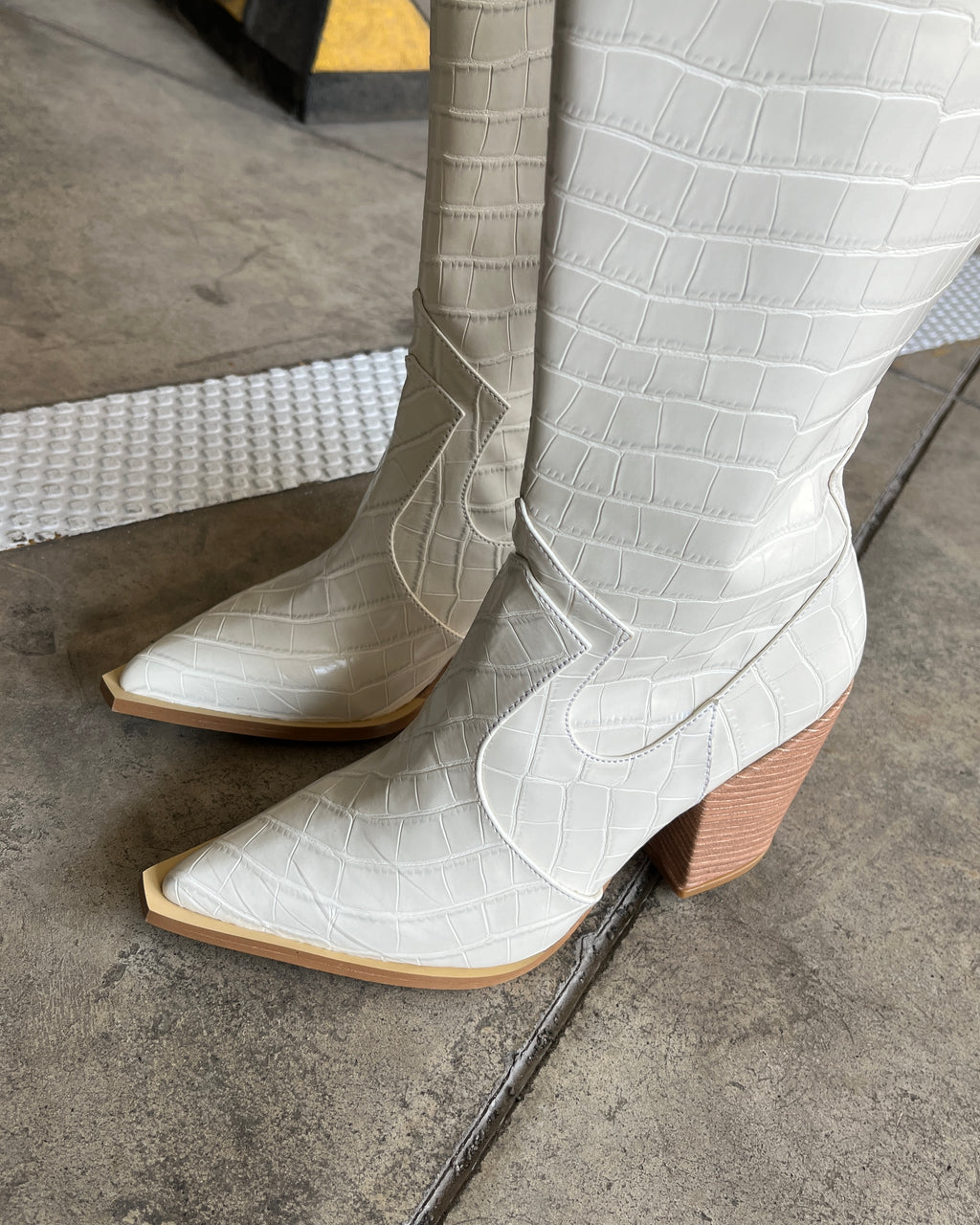 Botas Lugano blanco